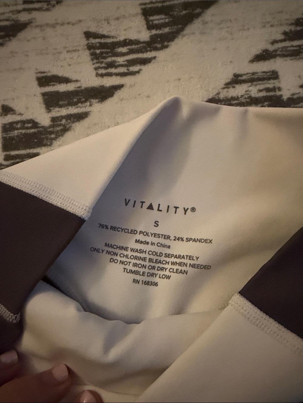 Vitality Vitality Pulse Hue Volley Short - Moonstone size S - Picture 4 of 5